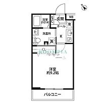 プレール・ドゥーク学芸大学 206 ｜ 東京都目黒区中央町１丁目10-3（賃貸マンション1K・2階・25.31㎡） その2