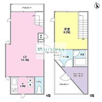 シルバラードＮＯ．4 401 ｜ 東京都渋谷区恵比寿南２丁目15-5（賃貸マンション1LDK・4階・47.12㎡） その2