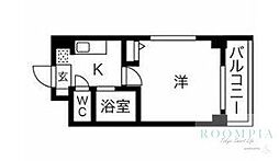 スカイコートヌーベル新宿落合 1Kの間取図画像