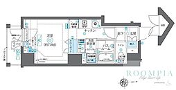 ZOOM新宿下落合 ワンルームの間取図画像
