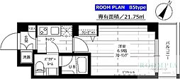ステージファースト光が丘アジールコート 1Kの間取図画像