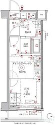 クレイシアIDZ幡ヶ谷 2Kの間取図画像