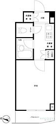 ルーブル池袋 1Kの間取図画像