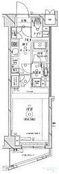 イルフィオーレ都立大学 1Kの間取図画像
