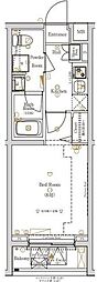 ラフィスタ北赤羽 1Kの間取図画像