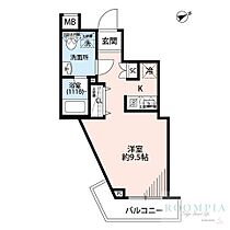 プレール・ドゥーク方南町 102 ｜ 東京都杉並区堀ノ内２丁目11-16（賃貸マンション1R・地下1階・25.75㎡） その2