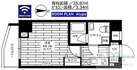 グランドコンシェルジュ亀戸 301 ｜ 東京都江東区亀戸４丁目16-16（賃貸マンション1K・3階・25.87㎡） その2