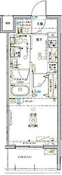 KDXレジデンス池袋ウエスト 7階1Kの間取り