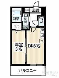 間取図画像 1DK