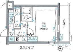 ZOOM吉祥寺イースト 1Kの間取図画像