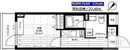 ステージグランデ新桜台 1Kの間取図画像