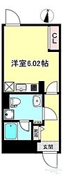 Creal東高円寺 ワンルームの間取図画像