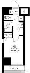 ステージファースト代々木公園 1Kの間取図画像