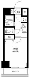 ソアブール御徒町Comfort 1Kの間取図画像
