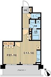 BLESS上池袋 1DKの間取図画像