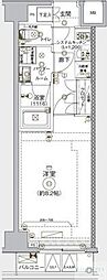 クレヴィスタ練馬平和台 1Kの間取図画像