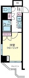 ヴェルト池袋 1Kの間取図画像