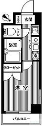 Jewel西荻窪 1Kの間取図画像