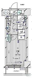 MAINSTAGETOKYO・NORTHHY's 1Kの間取図画像