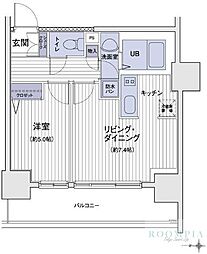 エスティメゾン大島 1LDKの間取図画像