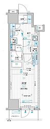 MAINSTAGE入谷4 1Kの間取図画像