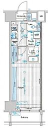 ブライズ方南町 1Kの間取図画像