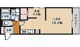 ドマーニ・マエガワ 101 ｜ 大阪府池田市豊島南２丁目4番16号（賃貸アパート1R・1階・33.67㎡） その2