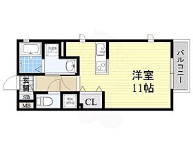 ペアムールA  ｜ 大阪府箕面市桜井２丁目19番51号（賃貸アパート1R・1階・30.39㎡） その2