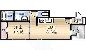 オリーブガーデン蛍池  ｜ 大阪府豊中市螢池中町４丁目（賃貸アパート1LDK・3階・30.99㎡） その2