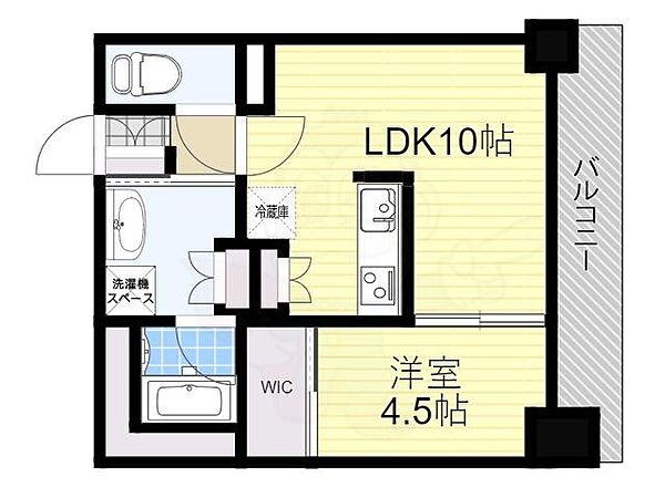 グランドベルヴィ ｜大阪府吹田市江坂町１丁目(賃貸マンション1LDK・14階・37.60㎡)の写真 その2