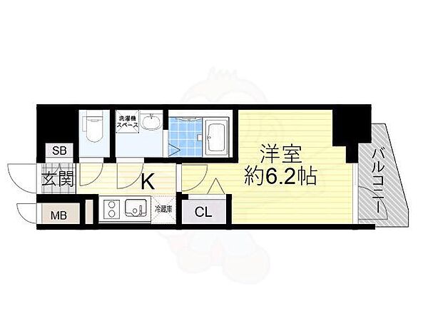 エスリード江坂セントラム ｜大阪府豊中市小曽根４丁目(賃貸マンション1K・10階・22.65㎡)の写真 その2