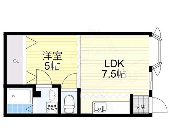 レジデンス500 ｜大阪府吹田市泉町５丁目(賃貸マンション1LDK・1階・30.00㎡)の写真 その2