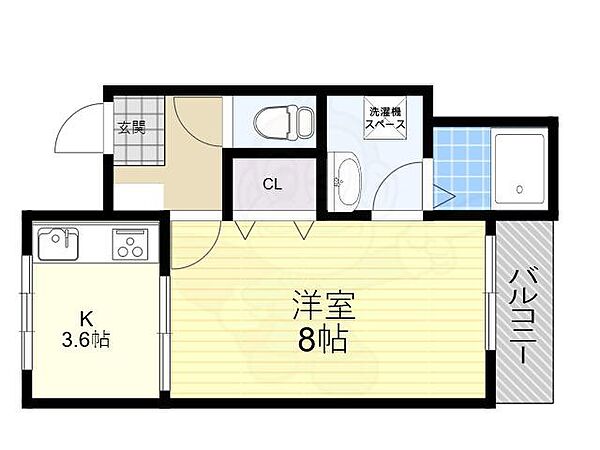 カタマチ川西ビル ｜兵庫県川西市小花２丁目(賃貸マンション1K・3階・29.17㎡)の写真 その2