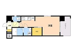エンクレスト博多駅南3 1Kの間取図画像