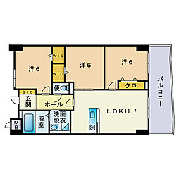 間取図画像 3LDK