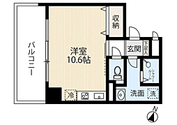 間取図画像 ワンルーム