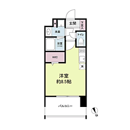 間取図画像 ワンルーム
