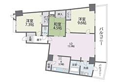 間取図画像 3LDK
