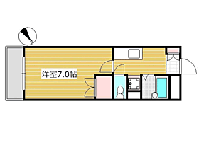 フォルトゥーナ九産大前 506 ｜ 福岡県福岡市東区唐原５丁目（賃貸マンション1K・5階・21.45㎡） その2