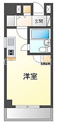アーバンハイツ刈谷弐番館 ワンルームの間取図画像