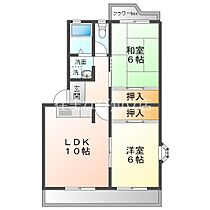 パープルシャトーＢ棟  ｜ 愛知県刈谷市高津波町1丁目（賃貸マンション2LDK・1階・55.00㎡） その2