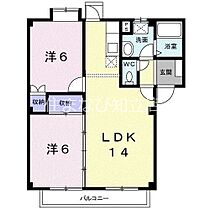 コートピアB  ｜ 愛知県大府市森岡町7丁目（賃貸アパート2LDK・2階・56.52㎡） その2