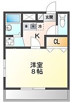 プレジール リモージュ  ｜ 愛知県安城市浜屋町浜道（賃貸アパート1K・2階・24.84㎡） その2