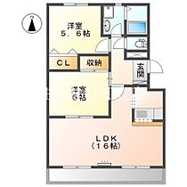 サンタプレイスII  ｜ 愛知県知多郡東浦町大字石浜字中央（賃貸アパート2LDK・1階・59.76㎡） その2