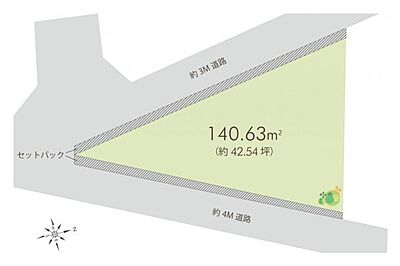 区画図：区画図(実測図ではございません)