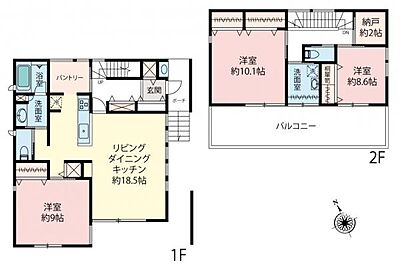 間取り：間取り図