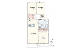 間取図画像 3LDK