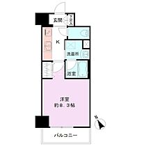 Alivis新潟萬代橋 0603 ｜ 新潟県新潟市中央区礎町通１ノ町1948（賃貸マンション1K・6階・28.10㎡） その2