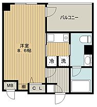 BUENA西堀通5番町 801 ｜ 新潟県新潟市中央区西堀通５番町858-5（賃貸マンション1K・8階・27.53㎡） その2