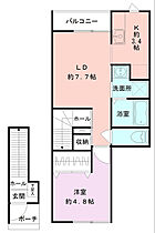 レジデンス堀之内南 A204 ｜ 新潟県新潟市中央区堀之内南１丁目29-18(A)-17(B)（賃貸アパート1LDK・2階・42.26㎡） その2